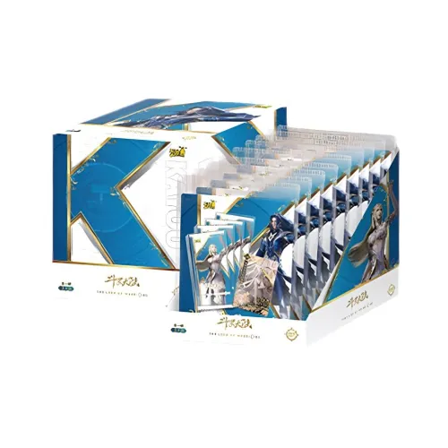 KAYOU Soul Land Фигурки Martial Spirit Collection Command Звезда RO Edition IP Аниме Карточки 1 коробка 4 пачки 25 листов