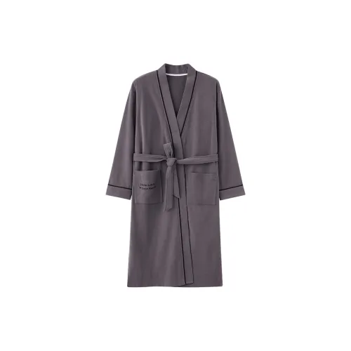 CAIHENGTONG Ночная сорочка Унисекс Темно-серый