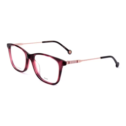 CarolinaHerrera Ацетат Квадратные Оправы для Очков Женские Розовые