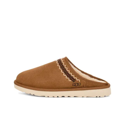 UGG ЭВА Устойчивые к истиранию Домашние тапочки Мужские Коричневые