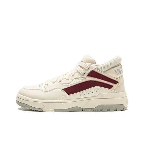 LINING Only Us MID FLEECE Термическая нижняя одежда Resistant MID Скейтбординг Топ Кроссовки Мужские Бежево-красные