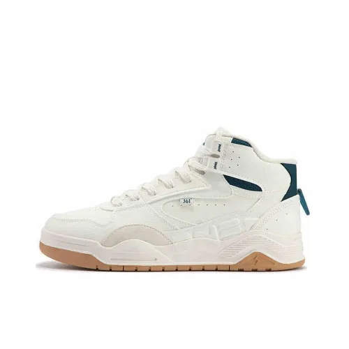 361° Тип BURN 4 Теплоизоляционный Slip-Resistant Высокий Топ Скейтбординг Кроссовки Мужские Белый Синий