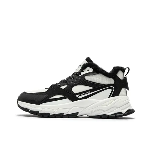 361° Flame 2,0 Slip-resistant Abrasion-resistant Thermal MID Top Casual Shoes Men's White Black