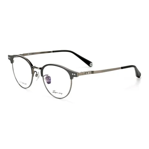 SUPER SUNG Титан Круглые Оправы для Очков Унисекс