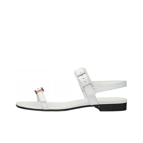 HERMES One Ремень Сандалии Женские Белые