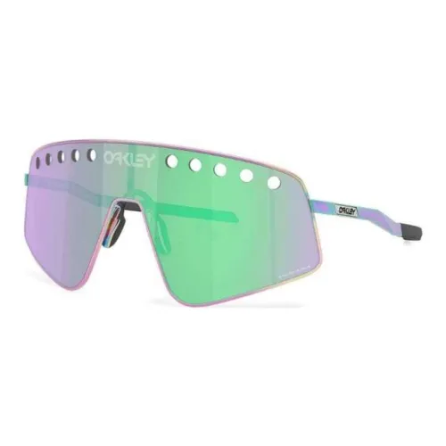 Oakley Titan Alloy Irregular Shape Солнцезащитные очки Унисекс Фиолетовый
