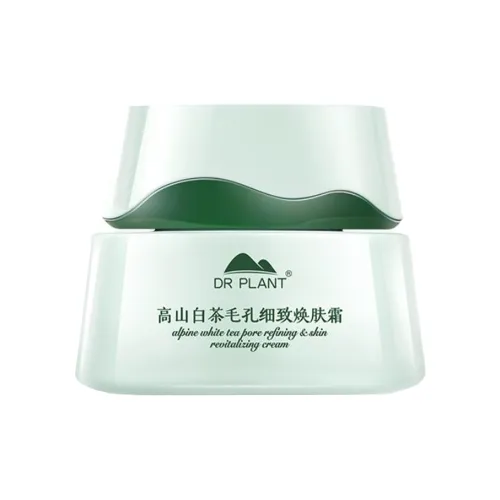 Dr．Plant High Mountain White Tea Уменьшает и Сглаживает Поры Лицо Крем Укрепляющий Контроль Жирности 50г