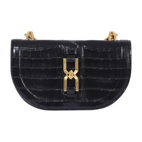 LANCEL Сумка через плечо из коровьей кожи женская черная