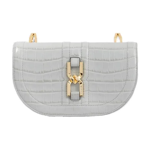 LANCEL Сумка через плечо из коровьей кожи женская серая