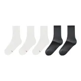 5 пар (2 серых + 3 белых)