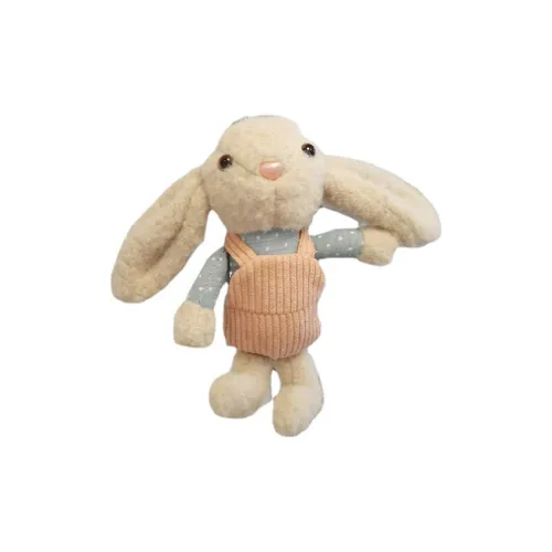 YANGWAWAHEXIAOXIONGTIAOWU Креативный Мультяшный Комбинезоны Удачи Companion BIG Ухо Кролик Брелок Куклы