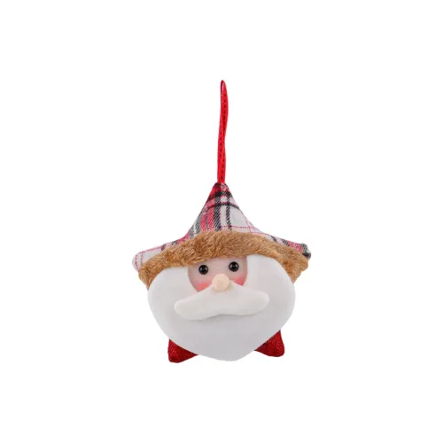 Ha Jie Bret Санта-Клаус Лось Рождественская елка Декорации Куклы Плюшевый Брелок 15 см Рекомендуемая высота