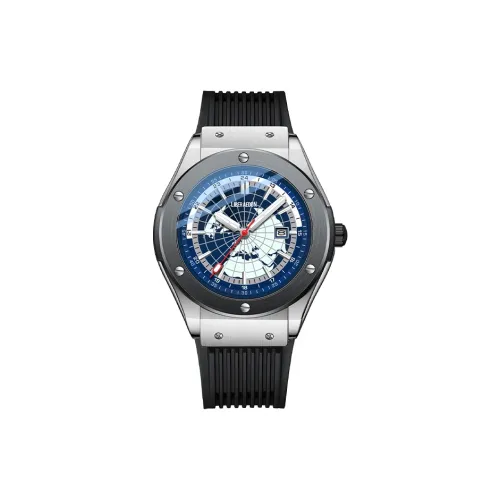 LIBER AEDON Наручные часы Кварцевый механизм Синий циферблат Мужские часы