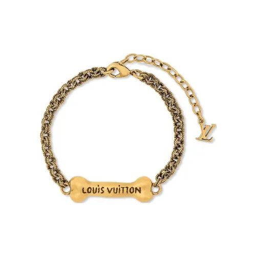 LOUIS VUITTON Браслеты из латани Мужской Золотой