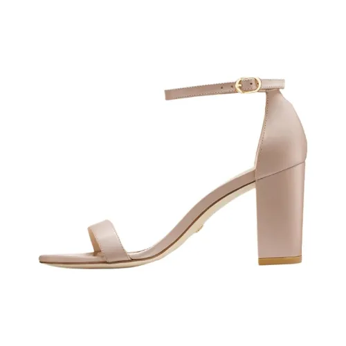 Stuart Weitzman SW NEARLYNUDE One Ремешок Сандалии 8 см Женские Розовые