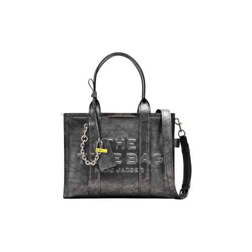 MARC JACOBS Кожа Тоут Сумка Сумка для покупок Сумка через плечо Сумка Большая Женская Серого цвета