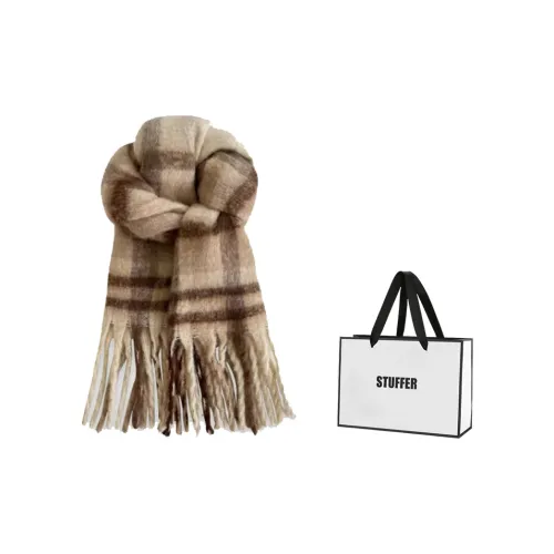 STUFFER Искусственный кашемир Вязаные шарфы Унисекс