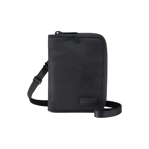 PORTER Philip Colbert Коллаборация Нейлоновый чехол для паспорта Стандартный Унисекс Черный