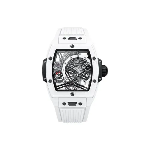 HUBLOT Мужские часы с ручным заводом, 42 мм, с механизмом Skeleton