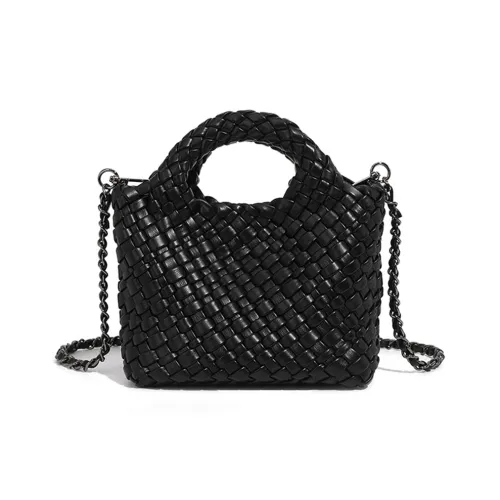 Pivsnu ПУ (полиуретан) Сумка через плечо Женская Черный Экрю Розовый