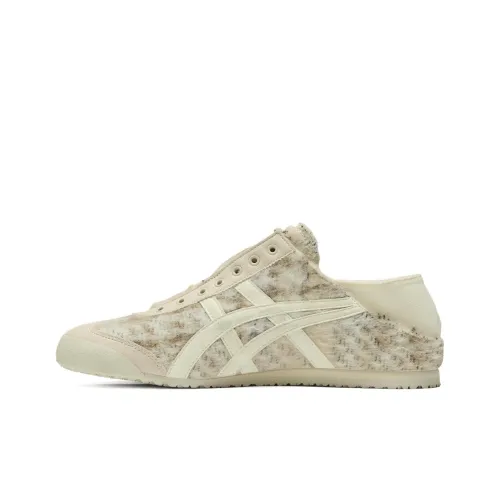 Onitsuka Tiger MEXICO 66 Повседневная обувь Унисекс Серый Бежевый