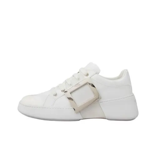 Roger Vivier VIV Skate Low Топ Повседневная обувь Женская Белая