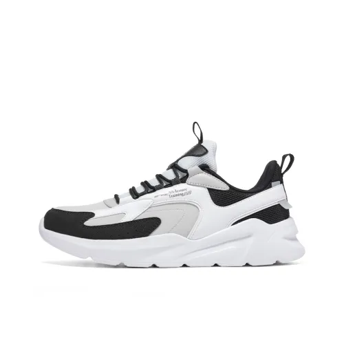 Erke Беговые кроссовки Low Top Mist Gray/Jet Black Men's