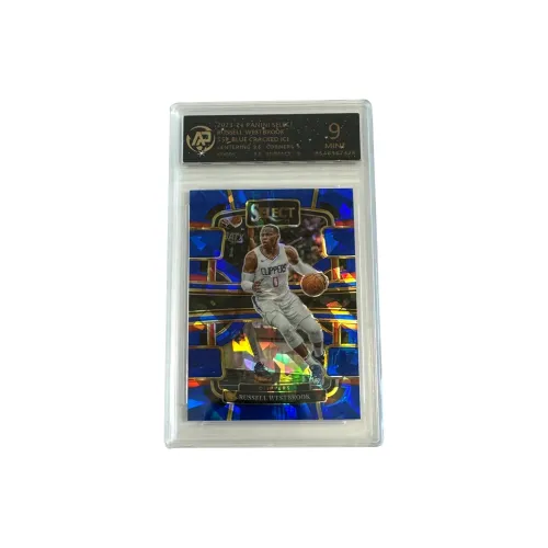 PANINI Westbrook Clippers Select Blue Crush Голографическая карта Игровая карта 9 10 Сертифицированные карточки 1 шт