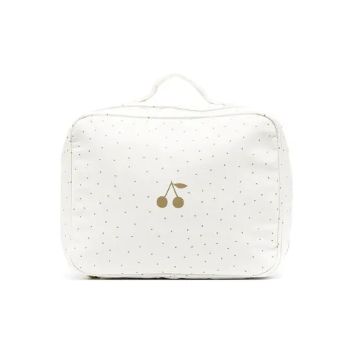 Bonpoint Хлопковая ткань Сумка Унисекс Белый