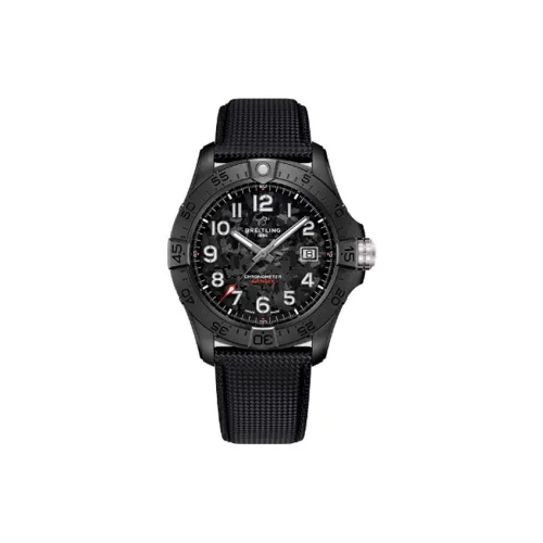 BREITLING Автоматический Механический Часы Мужские 42 мм Черные
