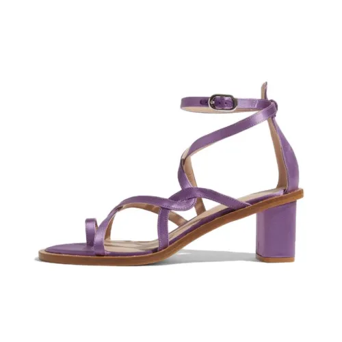 SCAROSSO Patty One Strap Sandals 6,5cm Women's Purple