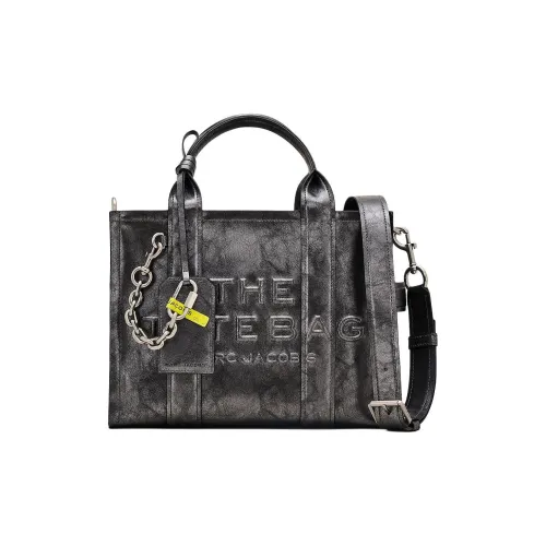 MARC JACOBS Кожа Тоут Сумка Сумка для покупок Сумка через плечо Сумка среднего размера Женская Серый