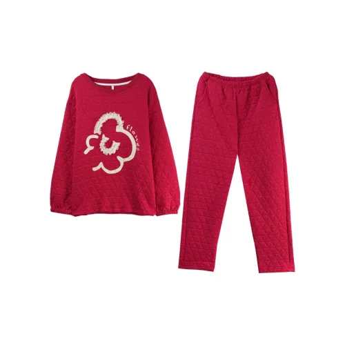 Dorame Красный Женские Пижамные Комплекты