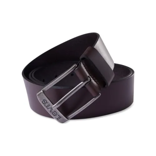 Ремни Levi's из коровьей кожи мужские фиолетовые