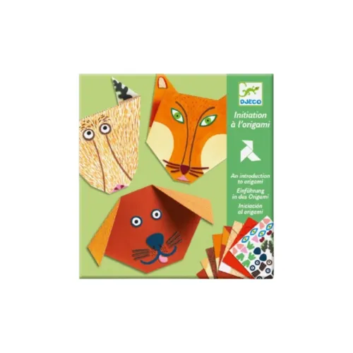 DJECO Складные бумажные игрушки в виде животных