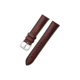 Ремешок Martino из матовой телячьей кожи, каштаново-коричневый.