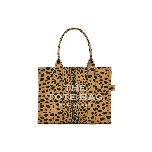 MARC JACOBS Canvas Bag Tote Bag Shopping Bag Shoulder Bag Crossbody Bag Large Women's Leopard Print