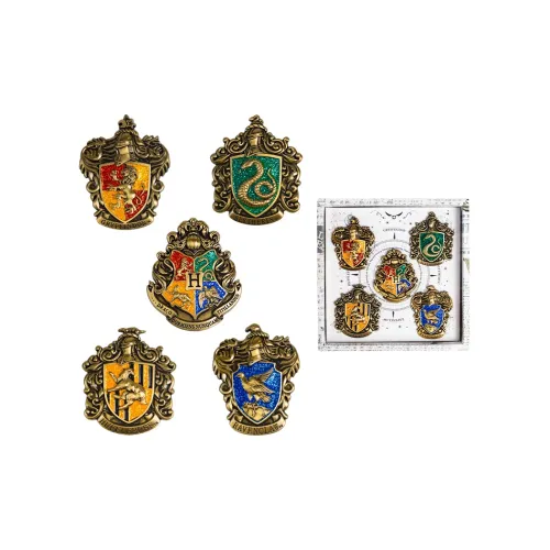 Гарри Поттер Harry Potter Hogwarts Преппи Школа Crest Значок Brooch Высокое Неложение Металл Значки
