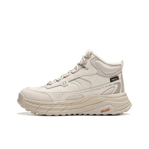 LINING Star Journey 2 Противоскользящий Устойчивый к истиранию MID Топ Casual Унисекс Слюдяной серый