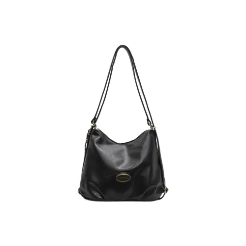 morellybear ПУ (полиуретан) Сумка через плечо Стандартная Женская Черная Кофейная Коричневая Экрю