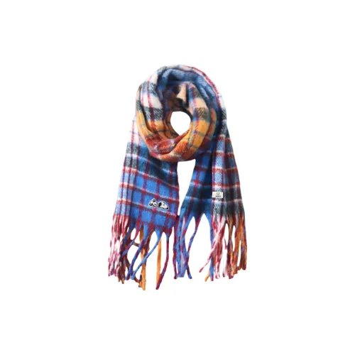 SNOOPY 96% полиэстер трикотажные шарфы унисекс