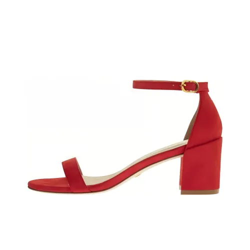 Stuart Weitzman SW Simple One Sandals Women's Red Стюарт Уизман SW Simple One Сандалии Женские Красные