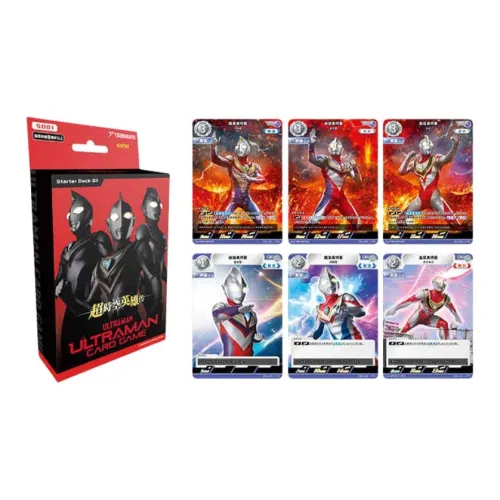 KAYOU Ультрамен Заменяемые Карты Предварительный Набор Время Космос Герой Хроники Карты для дуэлей Полная коробка