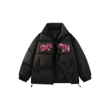 Чёрный, розовый, красный