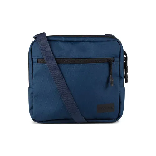 Jansport Переработанный полиэстер Crossbody сумки Унисекс Морской синий
