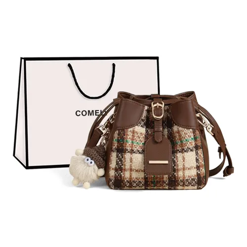 COMELY Сумки через плечо Кофе Женские