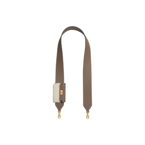 HERMES Kelly Pocket Swift Телячья кожа с овчиной Сумка Ремень Женская Слоновой серый с Светло-бежевый