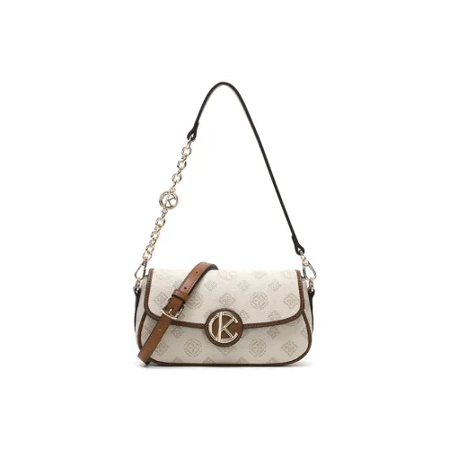 BETTINA VIVIAN ПУ (полиуретан) Сумка через плечо Стандартная Женская Абрикос