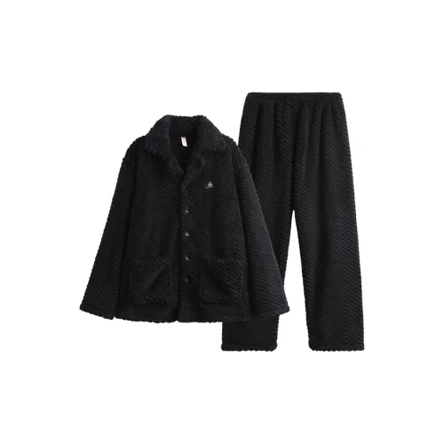 FENTENG FJ25940625 Черный Мужской Пижамный Комплект