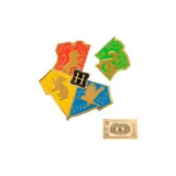 Хогвартс Холодильник Стикер + Золотой Хвост Платья Билеты Стикер